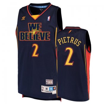 Golden State Warriors #2 Mickael Pietrus We Believe Jersey