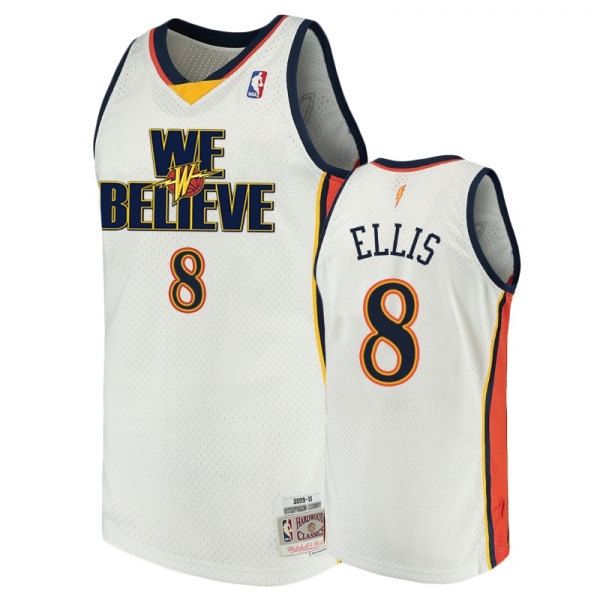 Golden State Warriors #8 Monta Ellis We Believe Jersey