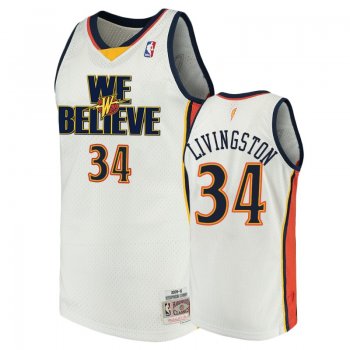 Golden State Warriors #34 Shaun Livingston We Believe Jersey