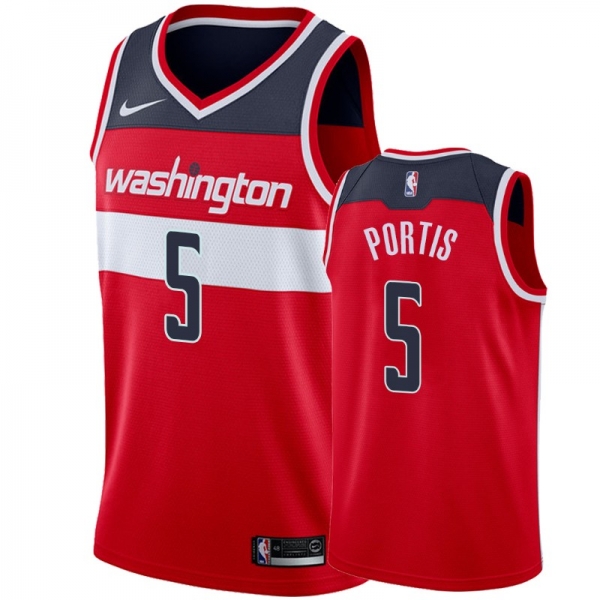 Washington Wizards #5 Bobby Portis Icon Jersey