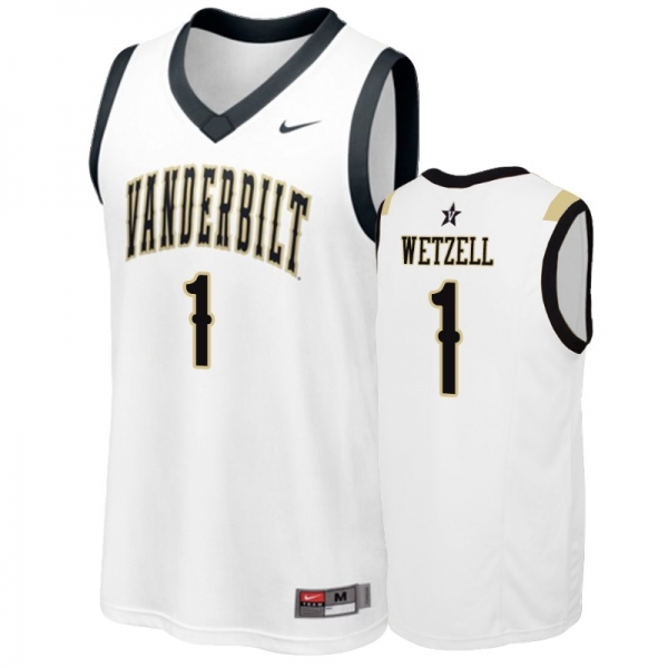 NCAA Basketball #1 Yanni Wetzell Replica Jersey