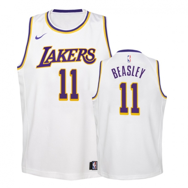 Youth Los Angeles Lakers #11 Michael Beasley Association Jersey