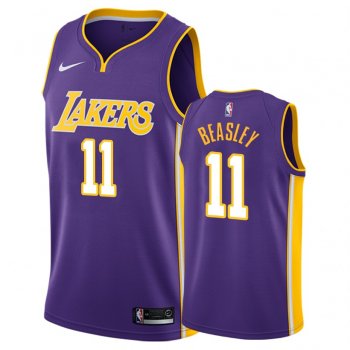 Los Angeles Lakers #11 Michael Beasley Statement Jersey