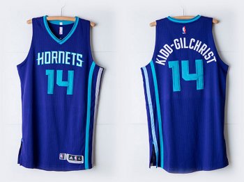 Charlotte Hornets #14 Michael Kidd-Gilchrist Hardwood Classics Jersey