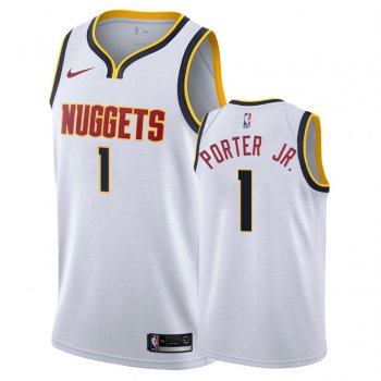 Denver Nuggets #1 Michael Porter Jr. Association Jersey