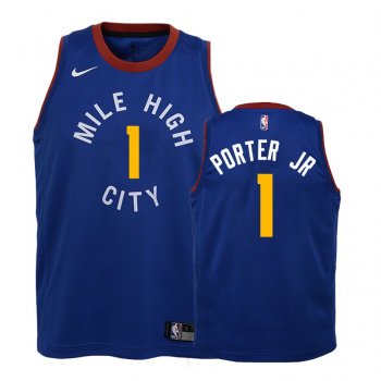 Youth Denver Nuggets #1 Michael Porter Jr. Statement Jersey