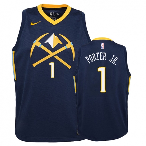 Youth Denver Nuggets #1 Michael Porter Jr. City Jersey