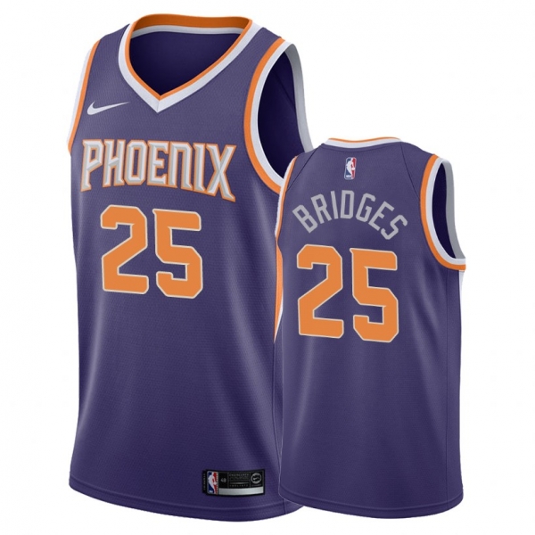 Phoenix Suns Mikal Bridges #25 Purple Icon Jersey