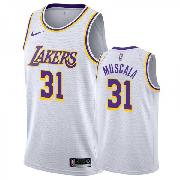 Los Angeles Lakers #31 Mike Muscala Association Jersey