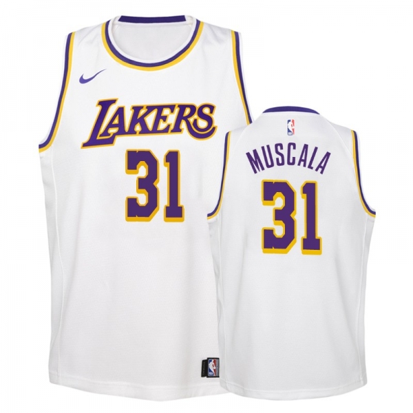 Youth Los Angeles Lakers #31 Mike Muscala Association Jersey