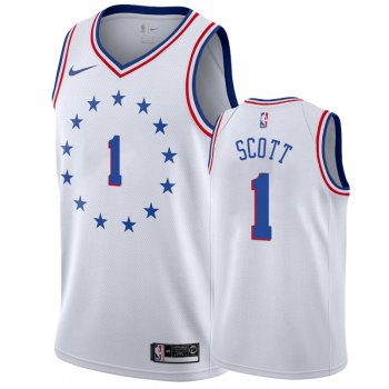 Philadelphia 76ers #1 Mike Scott Earned Jersey