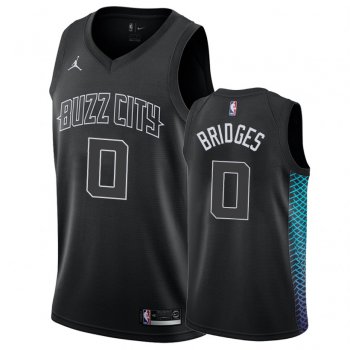 Charlotte Hornets #0 Miles Bridges City Jersey