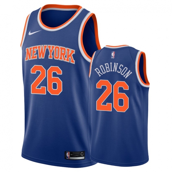 New York Knicks Mitchell Robinson #26 Blue Icon Jersey