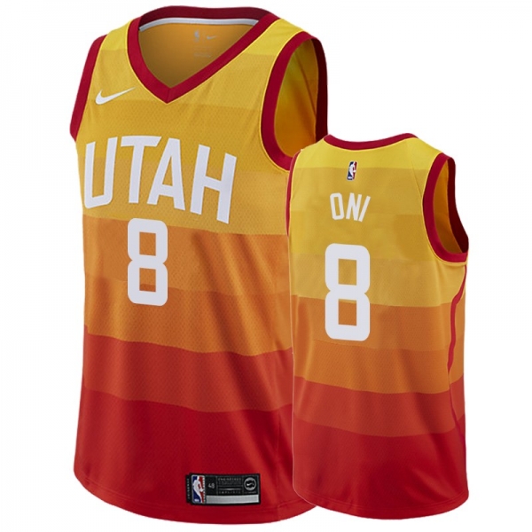 Utah Jazz #24 Miye Oni City Jersey