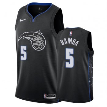 Orlando Magic #5 Mohamed Bamba City Jersey