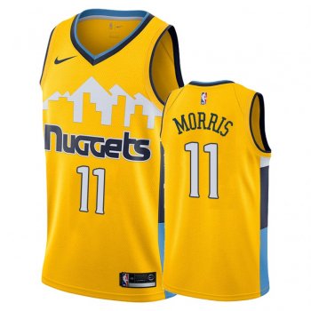 Denver Nuggets #11 Monte Morris Statement Jersey