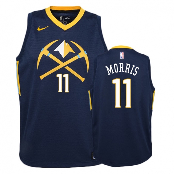 Youth Denver Nuggets #11 Monte Morris City Jersey