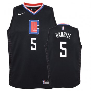 Youth Los Angeles Clippers #5 Montrezl Harrell Statement Jersey