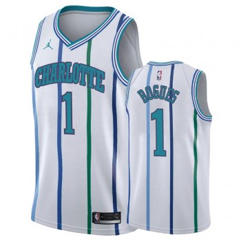 Charlotte Hornets #1 Muggsy Bogues Classic Jersey