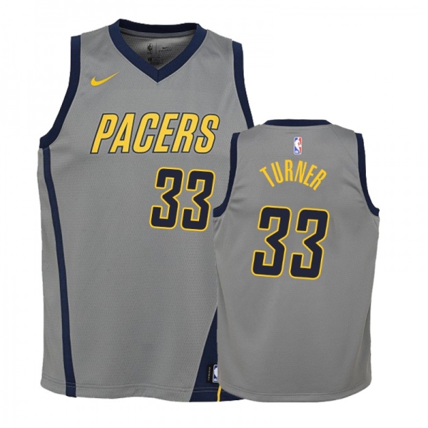 Youth Indiana Pacers #33 Myles Turner City Jersey