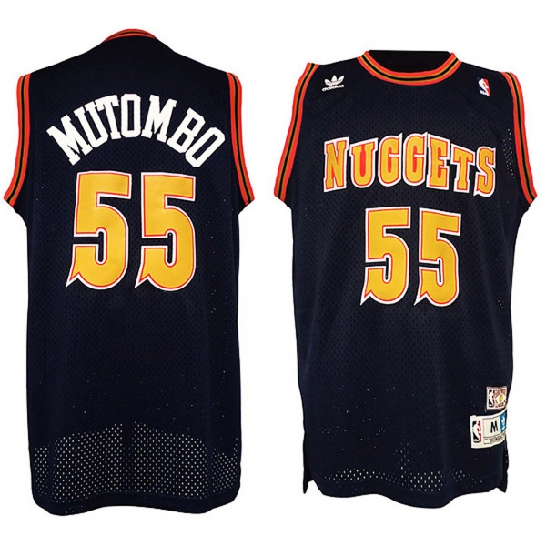 Denver Nuggets #55 Dikembe Mutombo Classic Jersey