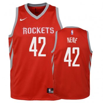 Youth Houston Rockets #42 Nene Icon Jersey