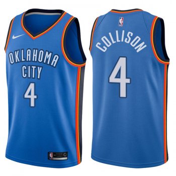 Oklahoma City Thunder #4 Nick Collison Icon Jersey