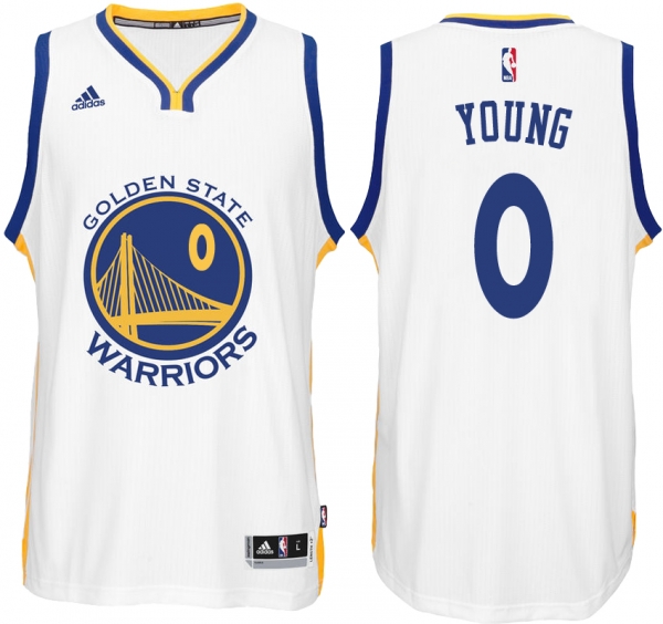 Golden State Warriors #0 Nick Young Road Jersey