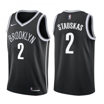 Brooklyn Nets #2 Nik Stauskas Icon Jersey