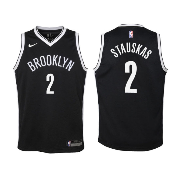 Youth Brooklyn Nets #2 Nik Stauskas Icon Jersey