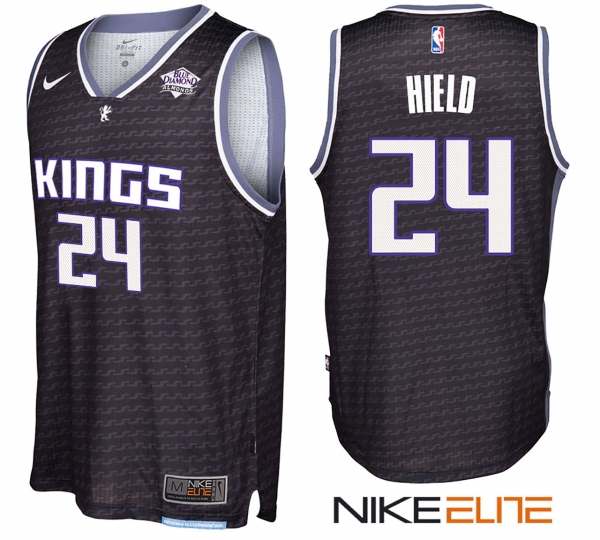 Sacramento Kings #24 Buddy Hield New Season Jersey