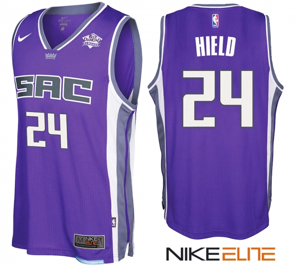 2017-2018 New Season Buddy Hield Sacramento Kings #24 Purple Road Jersey