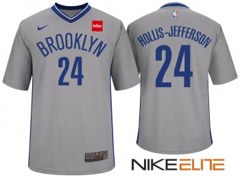 2017-2018 New Season Rondae Hollis-Jefferson Brooklyn Nets #24 Alternate Jersey