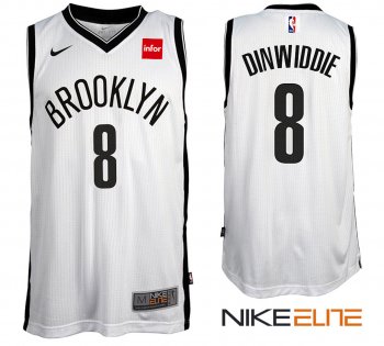 Brooklyn Nets #8 Spencer Dinwiddie New Season Jersey