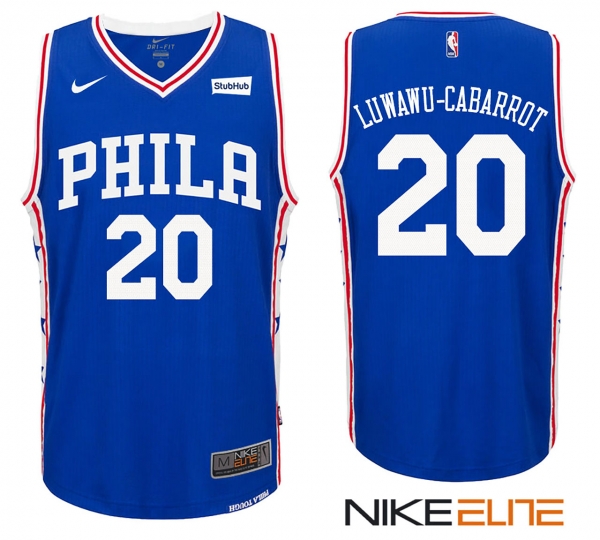 Philadelphia 76ers #20 Timothe Luwawu-Cabarrot New Season Jersey