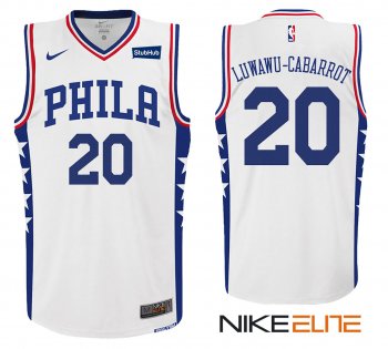 Philadelphia 76ers #20 Timothe Luwawu-Cabarrot New Season Jersey