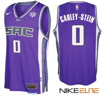 2017-2018 New Season Willie Cauley-Stein Sacramento Kings #0 Purple Road Jersey