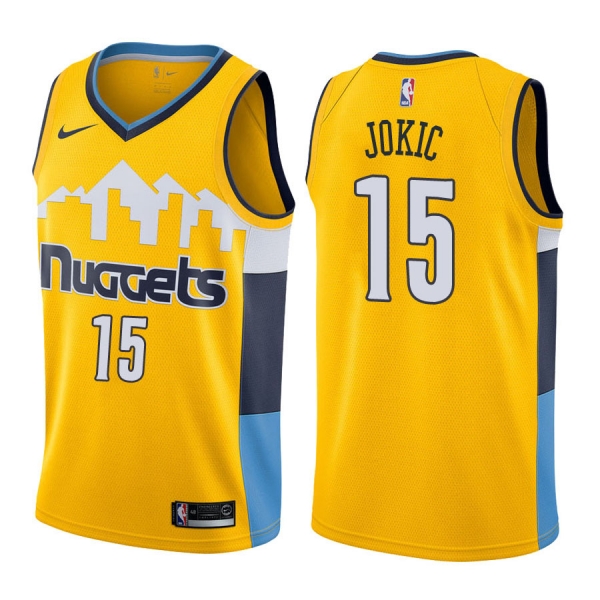 Denver Nuggets #15 Nikola Jokic Statement Jersey