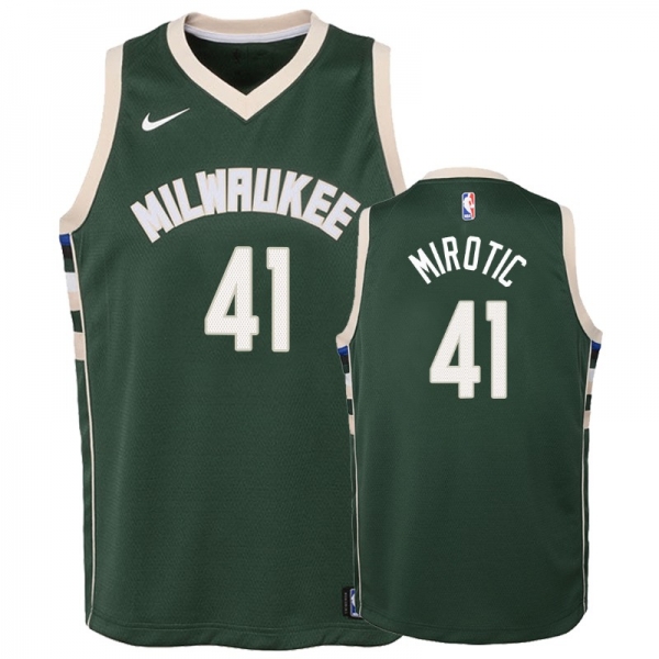 Youth Milwaukee Bucks #41 Nikola Mirotic Icon Jersey