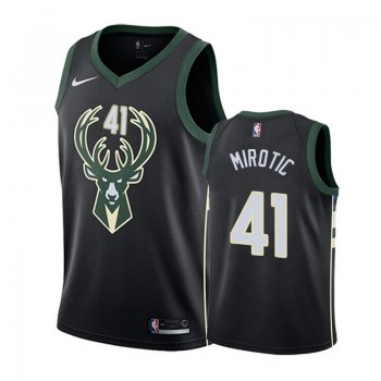 Milwaukee Bucks #41 Nikola Mirotic Statement Jersey