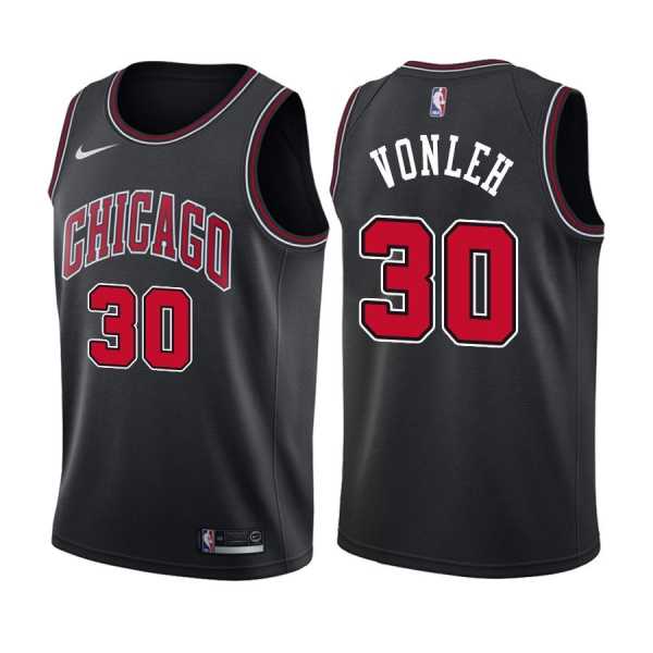 Chicago Bulls #30 Noah Vonleh Statement Jersey