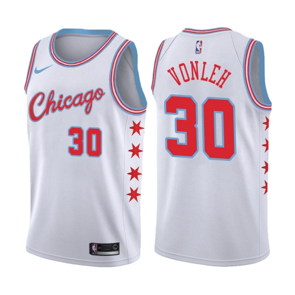 Chicago Bulls #30 Noah Vonleh City Jersey