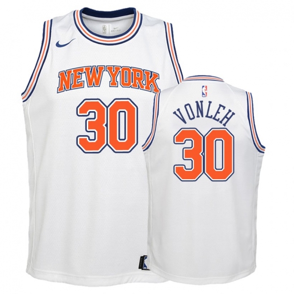 Youth New York Knicks #30 Noah Vonleh Statement Jersey