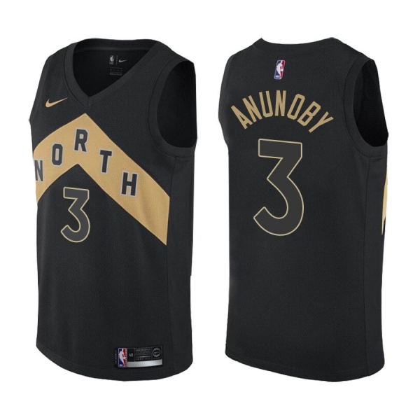 Toronto Raptors #3 OG Anunoby City Jersey