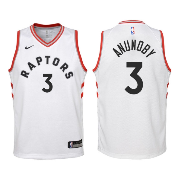 Youth Toronto Raptors #3 OG Anunoby Association Jersey