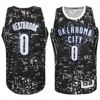 Oklahoma City Thunder #0 Russell Westbrook Fashion Jersey