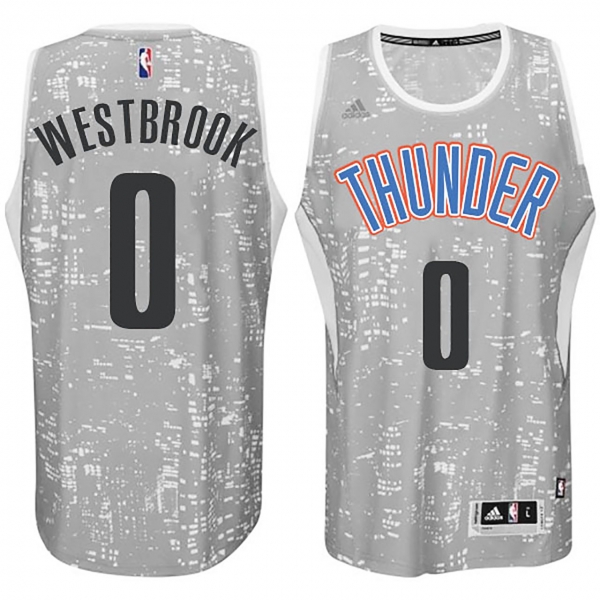 Oklahoma City Thunder #0 Russell Westbrook Fashion Jersey