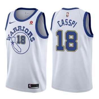 Golden State Warriors #18 Omri Casspi Hardwood Classics Jersey