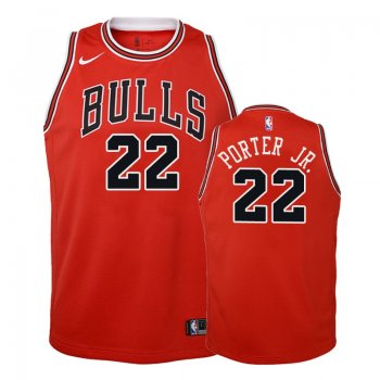 Youth Chicago Bulls #22 Otto Porter Jr. Icon Jersey