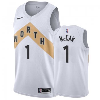 Toronto Raptors #1 Patrick McCaw City Jersey